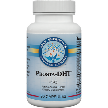 Prosta-DHT (K-6) - Apex Energetics - Prostate and Male Endocrine Support - Zinc - Saw Palmetto - Pygeum - Stingling Nettle